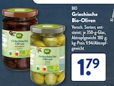 Aktuelles Griechische Bio-Oliven Kalamata Angebot bei ALDI SÜD in Regensburg ab 1,79 €