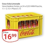 Limonade im Angebot bei GLOBUS in Jena Limonade Angebote von Coca-Cola bei GLOBUS Jena für 16,99 €