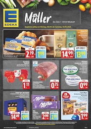 EDEKA Prospekt für Klipphausen mit 28 Seiten EDEKA Prospekt "Wir lieben Lebensmittel!" für Klipphausen, 28 Seiten, 08.09.2025 - 13.09.2025