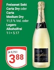 Carta Dry Angebote von Freixenet bei GLOBUS Gotha für 3,88 €