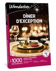 Coffret cadeau Wonderbox Dîner d’exception - Fnac Coffret cadeau Wonderbox Dîner d’exception à 99,90 € dans le catalogue Fnac