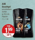 Duschgel im V-Markt Prospekt Duschgel von AXE im aktuellen V-Markt Prospekt für 1,99 €