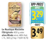 Raclette l’Originale bei EDEKA im Süßen Prospekt für 3,29 €