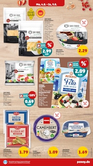Feta im aktuellen Penny Prospekt (Duisburg) Feta im Penny Prospekt "Wer günstig will, muss Penny." mit 41 Seiten (Duisburg)
