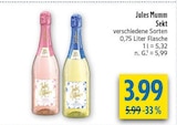 Aktuelle Mumm Angebote bei diska in Erlangen Aktuelles Sekt Angebot bei diska in Erlangen ab 3,99 €