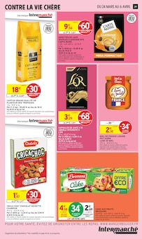 Promotion Cheddar dans le prospectus Intermarché Super, valable du 24/03/2026 au 06/04/2026 Promo Cheddar dans le catalogue Intermarché Super du moment à la page 29