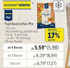 Paprikastreifen-Mix von metro chef im aktuellen Metro Prospekt für 5,98 €