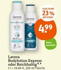 Bodylotion Express oder Reichhaltig von Lavera im aktuellen tegut Prospekt für 4,99 €