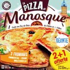 Pizzas géantes surgelées - PIZZA DE MANOSQUE en promo chez Bi1 Roanne à 12,99 €