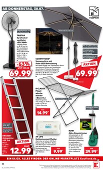 Sonnenschirm im Kaufland Prospekt "Hier bin ich richtig" mit 66 Seiten (Ulm)