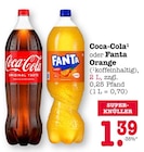 Coca-Cola oder Fanta Orange Angebote von Coca-Cola bei E center Offenbach für 1,39 €