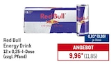 Aktuelles Energy Drink Angebot bei METRO in Langenfeld (Rheinland) ab 11,85 €