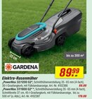 Aktuelle Rasenmäher Angebote bei toom Baumarkt in Mannheim Aktuelles Elektro-Rasenmäher PowerMax 32/1200 G2 Angebot bei toom Baumarkt in Mannheim ab 89,99 €
