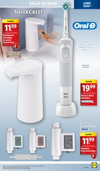 Promo Oral-B dans le catalogue Lidl du moment à la page 11