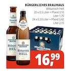 Altbairisch Hell bei Getränke Hörl im Siegenburg Prospekt für 16,99 €