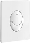 Plaque de commande blanche pour WC suspendu Solido for SENSEA - GROHE - Weldom à Montauban Plaque de commande blanche pour WC suspendu Solido for SENSEA - GROHE en promo chez Weldom Montauban à 28,00 €