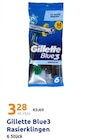 Blue3 Rasierklingen im Angebot bei Action in Neuss Blue3 Rasierklingen Angebote von Gillette bei Action Neuss für 3,28 €