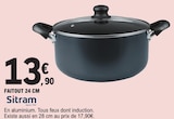 Faitout 24 cm - Sitram dans le catalogue E.Leclerc