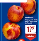 Nektarinen bei ALDI SÜD im Goch Prospekt für 1,99 €