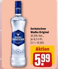 Wodka Original Angebote von Gorbatschow bei REWE Tübingen für 5,99 €