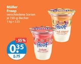 Erdbeeren im V-Markt Prospekt Froop Erdbeer von Müller im aktuellen V-Markt Prospekt für 0,35 €