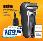 expert Bergheim - Herrenrasierer Series 7 71-S7200cc silber Angebot im Prospekt Herrenrasierer Series 7 71-S7200cc silber bei expert im Bergheim Prospekt für 169,99 €