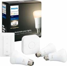 BAUHAUS Würselen - Hue LED E27 '3er Starter Set' Hue LED E27 '3er Starter Set' Angebot bei BAUHAUS Würselen im Prospekt "Handzettel KW 01"