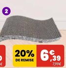Griffoir vague - Animalis en promo chez Animalis Griffoir vague - Animalis dans le catalogue Animalis