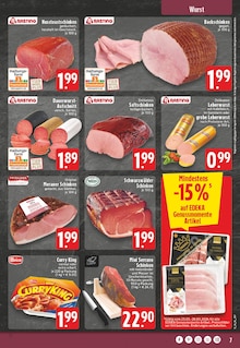 Wurst im EDEKA Prospekt "Aktuelle Angebote" mit 24 Seiten (Essen)