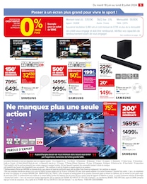 Offre TV Samsung dans le catalogue Carrefour du moment à la page 7