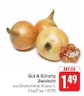 EDEKA - Zwiebeln Angebot im Prospekt Zwiebeln bei EDEKA im Prospekt "" für 1,49 €