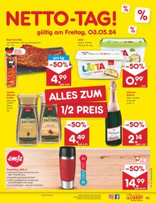Sekt im Netto Marken-Discount Prospekt "Aktuelle Angebote" mit 50 Seiten (Mülheim (Ruhr))