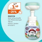 Kids Schaumseife mit Pfotenstempel Angebote von Mabyen bei Müller Koblenz für 3,49 €