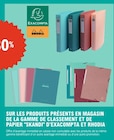 -30% sur les produits présents en magasin de la gamme de classement et de papier "skandi" d'Exacompta et Rhodia - Exacompta / Rhodia en promo chez E.Leclerc Orléans