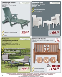 Gartenliege Angebot & Preis im aktuellen POCO Prospekt Gartenliege Angebot im aktuellen POCO Prospekt auf Seite 4