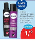 Schaumfestiger von joolea im aktuellen budni Prospekt