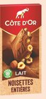 2+1 OFFERT SUR TOUTES LES TABLETTES DE CHOCOLAT CÔTE D’OR - CÔTE D’OR en promo chez Carrefour Market 2+1 OFFERT SUR TOUTES LES TABLETTES DE CHOCOLAT CÔTE D’OR - CÔTE D’OR dans le catalogue Carrefour Market