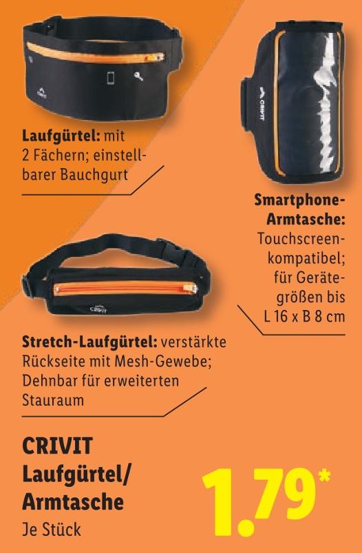 Smartphone-Armtasche