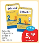 Folgemilch 2 von Bebivita im aktuellen budni Prospekt
