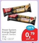 Aktuelles Energy Riegel Angebot bei budni in Berlin ab 0,79 €
