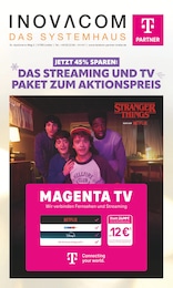 Aktueller INOVACOM Prospekt, "DAS STREAMING UND TV PAKET ZUM AKTIONSPREIS", mit Angeboten der Woche, gültig von 05.12.2025 bis 05.12.2025