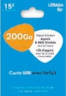 Carte sim lebara mobile 15E - LEBARA - Hyper U à Montbéliard Carte sim lebara mobile 15E - LEBARA en promo chez Hyper U Montbéliard à 15,00 €