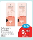 Perioden-Unterwäsche von Selenacare im aktuellen budni Prospekt