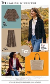 Promos Pantalon Femme dans le catalogue "Tex" de Carrefour Pantalon Femme en promo dans le catalogue Carrefour à la page 4