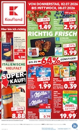 Kaufland Prospekt für Siegburg mit 64 Seiten Kaufland Prospekt für Siegburg: "Hier bin ich richtig", 64 Seiten, 02.07.2026 - 08.07.2026