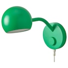 Wandleuchte, LED dimmbar/grün von KORVSNÖRE für 19,99 € bei IKEA im Angebot Wandleuchte, LED dimmbar/grün von KORVSNÖRE im aktuellen IKEA Prospekt
