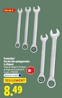 Set de clés polygonales à cliquet - Parkside en promo chez Lidl Sotteville-lès-Rouen à 8,49 €