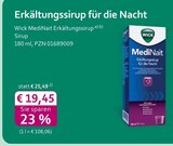 MediNait Erkältungssirup im aktuellen Prospekt bei mea - meine apotheke in Hemmingen