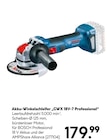Akku-Winkelschleifer „GWX 18V-7 Professional“ von Bosch für 179,99 € bei Hellweg im Angebot Akku-Winkelschleifer „GWX 18V-7 Professional“ von Bosch im aktuellen Hellweg Prospekt