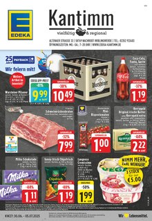 Aktueller EDEKA Prospekt "Aktuelle Angebote" Seite 1 von 24 Seiten für Nachrodt-Wiblingwerde